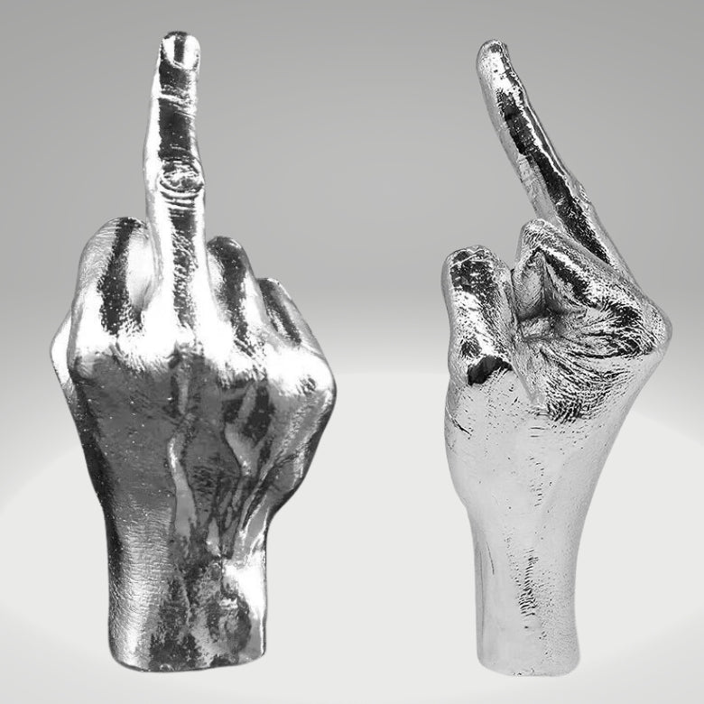 MIDDLE FINGER STATUE FOR THOSE WITH PERSONALITY!