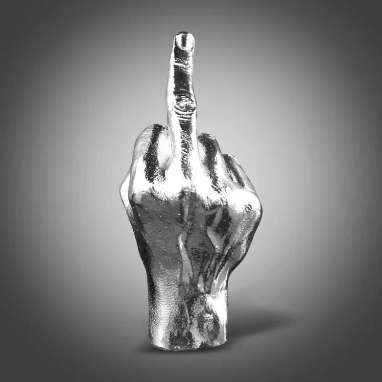 MIDDLE FINGER STATUE FOR THOSE WITH PERSONALITY!