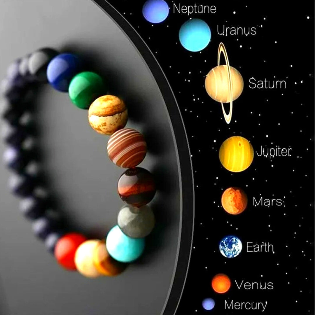 SOLAR SYSTEM PLANETS BRACELET. YOU ARE STARDUST!